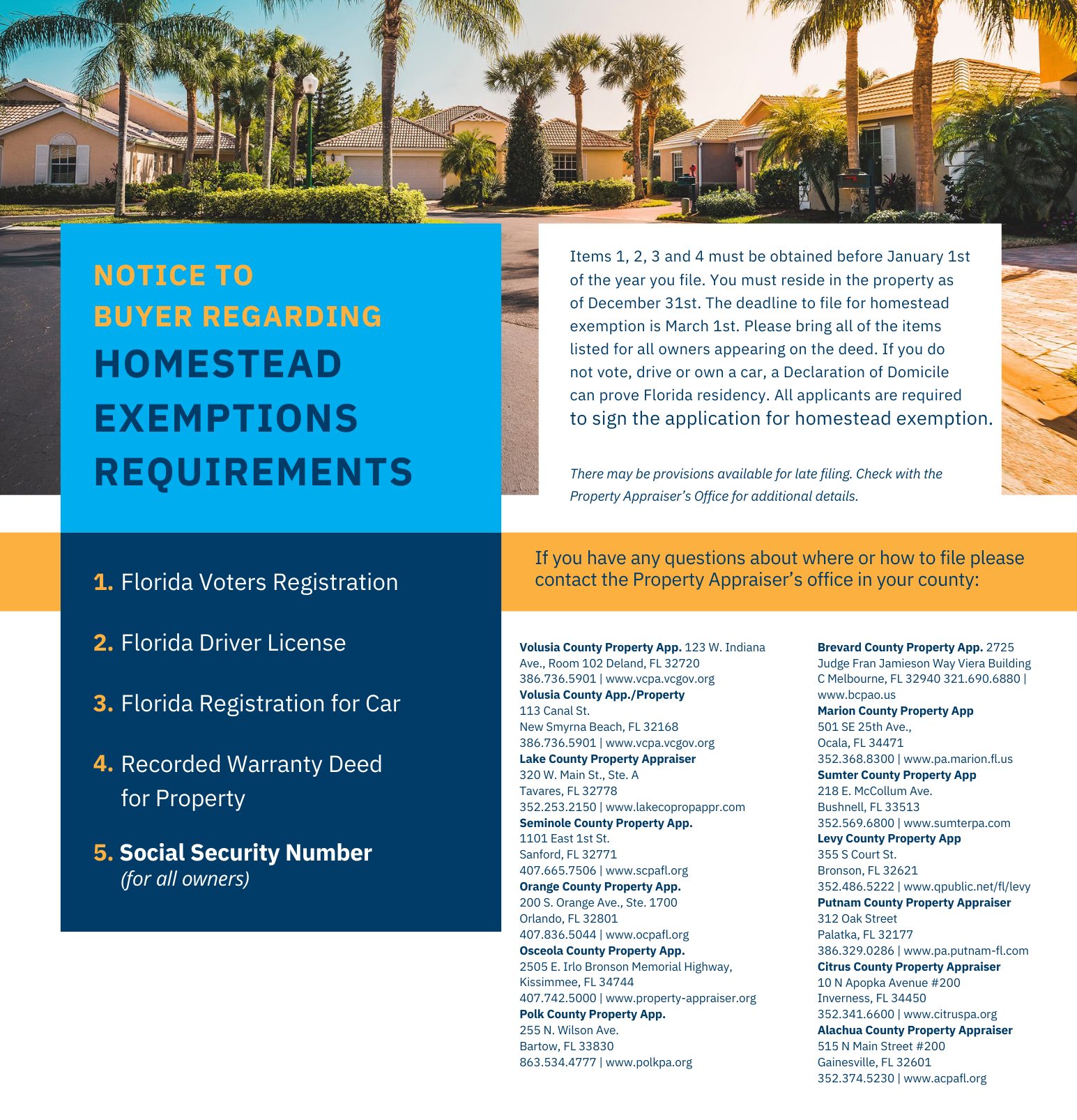 Homestead Exemption